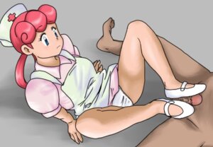 Rating: Explicit Score: 0 Tags: blue_eyes brock_(pokemon) clothed_female clothed_female_nude_male dark-skinned_male dark_skin female flats footjob human human_only light_skin male mary_janes nurse nurse_cap nurse_joy omusubii panties pink_hair pokemon pokemon_(anime) rule34 shoejob shoes spread_legs straight toes white_panties User: bunchy7s