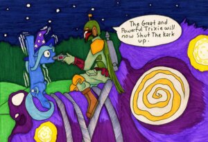 Rating: Safe Score: 0 Tags: armor blue_body blue_eyes blue_fur blue_hair boba_fett cape clothing crossover cutie_mark dialogue duo e621 english_text equid equine female feral friendship_is_magic fur gun hair hasbro hat headgear headwear hold_up horn male mammal mandalorian_armor my_little_pony mythological_creature mythological_equine mythology night object_in_mouth outside ranged_weapon sky star star_wars starry_sky text trixie_(mlp) unicorn unknown_artist weapon User: bunchy7s