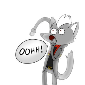 Rating: Safe Score: 0 Tags: 1:1 acethebigbadwolf acethebigbadwolf_(fursona) anthro belt biped canid canine canis clothing e621 fur gesture hi_res jacket male mammal medal red_eyes scarf simple_background solo standing star tail text topwear white_background wolf User: bunchy7s
