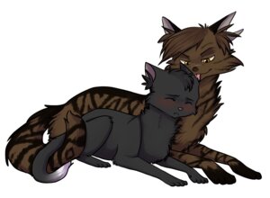 Rating: Safe Score: 0 Tags: ambiguous/ambiguous ambiguous_gender black_body black_fur blush brown_body brown_fur digitigrade domestic_cat duo e621 felid feline felis feral fur licking mackerel_tabby male_(lore) mammal ninetail-fox quadruped ravenpaw_(warriors) simple_background tabby_cat tail tigerstar_(the_prophecies_begin) tongue tongue_out warriors_(book_series) white_background young_(lore) User: bunchy7s