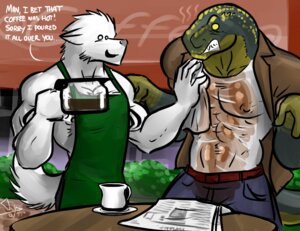 Rating: Safe Score: 0 Tags: 2012 abs achilles_(achilles) anthro beverage bgn biceps canid canine canis clothing coffee dialogue diarmaidhutchence digital_media_(artwork) dinosaur duo e621 empty_eyes english_text food humor male mammal muscular nipples ouch pecs prehistoric_species reptile saurischian scalie smile standing tail text theropod tyrannosaurid tyrannosauroid tyrannosaurus tyrannosaurus_rex wolf zeke_(diarmaidhutchence) User: bunchy7s Rating: Safe Score: 0 Tags: 2012 abs achilles_(achilles) anthro beverage bgn biceps canid canine canis clothing coffee dialogue diarmaidhutchence digital_media_(artwork) dinosaur duo e621 empty_eyes english_text food humor male mammal muscular nipples ouch pecs prehistoric_species reptile saurischian scalie smile standing tail text theropod tyrannosaurid tyrannosauroid tyrannosaurus tyrannosaurus_rex wolf zeke_(diarmaidhutchence) User: bunchy7s