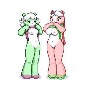 Rating: Explicit Score: 0 Tags: 1:1 anthro bear breast_size_difference breasts comparing comparing_breasts digital_media_(artwork) duo e621 female female/female genitals green_body green_eyes hair joe_randel low_res mammal navel nipples ping_(joe_randel) pink_body pixel_(artwork) pong_(joe_randel) simple_background small_breasts vulva white_background white_hair User: bunchy7s Rating: Explicit Score: 0 Tags: 1:1 anthro bear breast_size_difference breasts comparing comparing_breasts digital_media_(artwork) duo e621 female female/female genitals green_body green_eyes hair joe_randel low_res mammal navel nipples ping_(joe_randel) pink_body pixel_(artwork) pong_(joe_randel) simple_background small_breasts vulva white_background white_hair User: bunchy7s