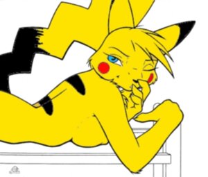 Rating: Explicit Score: 0 Tags: anthro breasts colored exposed_breasts female female_only female_pikachu fur furball furry furry_breasts furry_only lowres nintendo pikachu pok&eacute;mon_(species) pokemon pokemon_(species) rodent rule34 solo yellow_fur User: bunchy7s