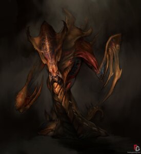 Rating: Safe Score: 0 Tags: alien ambiguous_gender apode arthropod blade_arm blizzard_entertainment bodily_fluids draconcopode e621 hi_res hydralisk_(starcraft) insect legless not_furry official_art saliva serpentine simple_background solo starcraft teeth text unknown_artist url zerg User: bunchy7s