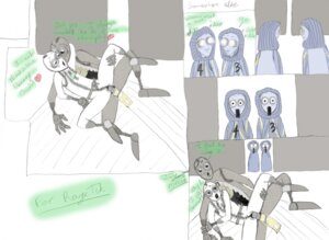 Rating: Explicit Score: 0 Tags: 1boy 1girls 3_(character) 4_(character) 7_(character) 9_(character) 9_(film) ambiguous_gender caught caught_in_the_act comic female male penis pussy rough_sketch rule34 stitchpunk tagme twins unusual_anatomy unusual_genitalia unusual_penis vaginal_penetration User: bunchy7s