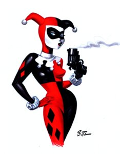 Rating: Safe Score: 0 Tags: batman_(series) blowing bruce_timm_(artist) clothing dc_comics e621 female fool's_hat grandfathered_content gun harlequin harley_quinn hat headgear headwear holding_gun holding_object holding_ranged_weapon holding_weapon human human_only mammal mask not_furry ranged_weapon simple_background smoke solo weapon white_background User: bunchy7s