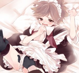 Rating: Questionable Score: 0 Tags: amezawa_koma blush brown_hair crossdressing femboy gloves hand_in_panties hands heavy_breathing katekyo_hitman_reborn! maid male male_only nipples panties rule34 sawada_tsunayoshi short_hair solo tears underwear User: bunchy7s