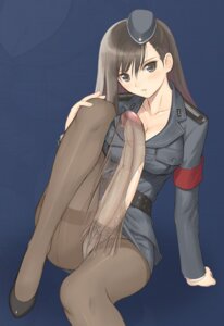 Rating: Explicit Score: 0 Tags: 1futa black_hair bulge erection_under_pantyhose futa_only futa_sans_balls futanari intersex pantyhose penis rule34 solo taka_tony uniform User: bunchy7s