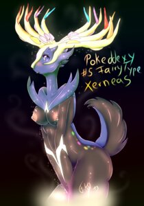 Rating: Questionable Score: 0 Tags: 2013 anthro anthrofied blush breasts cheezayballz deer e621 female fur generation_6_pokemon legendary_pokemon looking_at_viewer mammal nintendo nipples nude pokemon pokemon_(species) pokemorph shy solo text thick_thighs wide_hips xerneas xerneas_(active_mode) User: bunchy7s