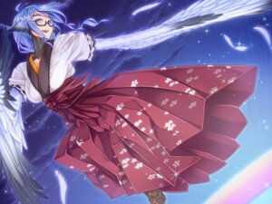 Rating: Safe Score: 0 Tags: 4:3 asian_clothing avian clothing e621 east_asian_clothing european_mythology eyewear feathered_wings feathers female glasses greek_mythology hair harpy humanoid japanese_clothing kimono monster_girl_(genre) mythological_avian mythological_creature mythology sei_monmusu_gakuen solo teacher vanadis winged_humanoid wings User: bunchy7s