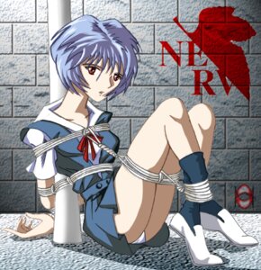Rating: Questionable Score: 0 Tags: 1girls blue_hair bondage bound breasts clothing female female_only femsub fully_clothed gainax human light-skinned_female light_skin mistereye neon_genesis_evangelion nerv pale-skinned_female pale_skin panties red_eyes rei_ayanami rope rule34 school_uniform short_hair skirt tagme User: bunchy7s
