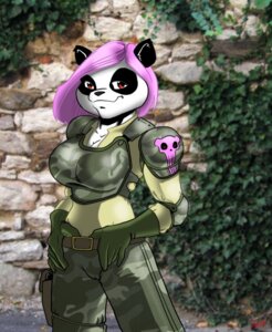 Rating: Safe Score: 0 Tags: 5_fingers armor bear big_breasts biped breasts clothed clothing e621 female fingers fully_clothed giant_panda gloves green_clothing green_gloves green_handwear hair handwear looking_at_viewer mammal military naomi_(flatrabbit) outside pink_hair punisher red_eyes short_hair solo wonderduck User: bunchy7s Rating: Safe Score: 0 Tags: 5_fingers armor bear big_breasts biped breasts clothed clothing e621 female fingers fully_clothed giant_panda gloves green_clothing green_gloves green_handwear hair handwear looking_at_viewer mammal military naomi_(flatrabbit) outside pink_hair punisher red_eyes short_hair solo wonderduck User: bunchy7s