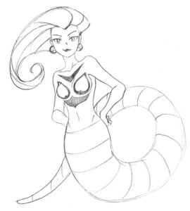 Rating: Questionable Score: 0 Tags: animal_humanoid apode arbok draconcopode e621 ear_piercing female generation_1_pokemon humanoid jessie_(team_rocket) lamia legless looking_at_viewer monochrome navel nintendo piercing pokemon pokemon_(species) pokemorph reptile reptile_humanoid scalie scalie_humanoid serpentine snake solo split_form team_rocket unknown_artist what_has_science_done wide_hips User: bunchy7s
