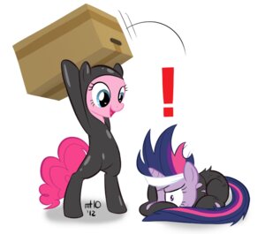 Rating: Safe Score: 0 Tags: 2012 box clothing container crossover duo e621 earth_pony empty-10 equid equine exclamation_point eye_patch eyewear female feral friendship_is_magic fur hair hasbro horn horse konami mammal metal_gear multicolored_hair my_little_pony mythological_creature mythological_equine mythology pinkie_pie_(mlp) pony purple_body purple_eyes purple_fur purple_hair quadruped simple_background skinsuit solid_sparkle tail tight_clothing twilight_sparkle_(mlp) two_tone_hair unicorn white_background User: bunchy7s