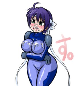 Rating: Explicit Score: 0 Tags: blush bodysuit breasts cum cum_on_body cum_on_breasts cum_on_upper_body facial female iguchi_sentarou impossible_clothes lyrical_nanoha mahou_shoujo_lyrical_nanoha_strikers mikazukimo rule34 subaru_nakajima User: bunchy7s