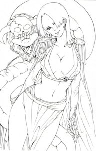 Rating: Questionable Score: 0 Tags: 1girls artist_request boa_hancock breasts cape cleavage clothing earrings female female_only highres horns long_hair long_skirt looking_at_viewer navel one_piece outline rule34 salome_(one_piece) side_slit skirt skull snake solo_focus straight_hair User: bunchy7s