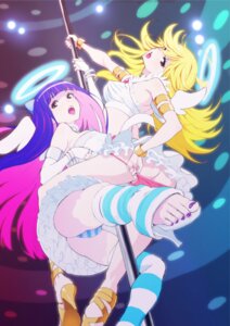 Rating: Questionable Score: 0 Tags: 2girls accurate_art_style angel angel_wings armband ass bare_shoulders barefoot blonde_hair feet female female_only foot_fetish foreshortening halo jewelry long_hair multicolored_hair multiple_females multiple_girls nail_polish nekoi_mie open_mouth panties panty_&amp;_stocking_with_garterbelt panty_anarchy pink_nails pole pole_dancing purple_nails rule34 siblings sisters stocking_anarchy striped striped_panties stripper stripper_pole thighhighs toenail_polish toes two-tone_hair underwear undressing wings User: bunchy7s