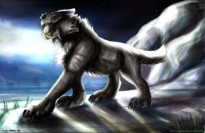 Rating: Safe Score: 0 Tags: blue_sky_studios claws cloud digitigrade e621 fangs felid female feral fur grass grey_body grey_fur half-closed_eyes hi_res ice_age_(series) light looking_at_viewer mammal moonlight narrowed_eyes night outside plant prehistoric_species quadruped rock saber-toothed_tiger sabertooth_(anatomy) sea seaside shira_(ice_age) shore sky solo tai_l_rodriguez tail teeth water User: bunchy7s