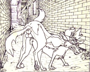 Rating: Explicit Score: 0 Tags: 1boy 1girls 2009 all_dogs_go_to_heaven alley anal anal_penetration anal_sex anus balls brick_wall canine_genitalia canine_pussy charlie_barkin dangerdoberman don_bluth female feral feral_only furry male male/female mammal monochrome pawpads paws penis pussy rule34 sasha_la_fleur straight testicles User: bunchy7s