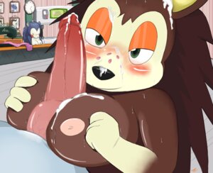 Rating: Explicit Score: 0 Tags: animal_crossing animal_genitalia animal_penis anthro blush blushbutt bodily_fluids breast_play breasts brown_body brown_fur canid canine canine_genitalia canine_penis cum cum_on_breasts cum_on_face digital_media_(artwork) duo e621 erection eulipotyphlan faceless_character faceless_male female fur genital_fluids genitals glistening_eyelids green_eyes hedgehog knot lidded_eyes mabel_able male male/female mammal masturbation nintendo nipples nude penis sable_able sex sibling_(lore) sister_(lore) sisters_(lore) titfuck voyeur User: bunchy7s