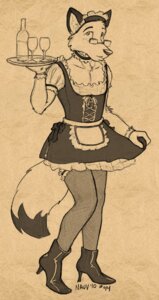 Rating: Questionable Score: 0 Tags: 2010 accessory anthro biped boots canid canine clothed clothing crossdressing e621 eyewear femboy footwear garter glasses gloves handwear high_heeled_boots high_heels legwear maid_uniform male mammal sean_o'hare shoes solo standing stockings tail tray uniform User: bunchy7s Rating: Questionable Score: 0 Tags: 2010 accessory anthro biped boots canid canine clothed clothing crossdressing e621 eyewear femboy footwear garter glasses gloves handwear high_heeled_boots high_heels legwear maid_uniform male mammal sean_o'hare shoes solo standing stockings tail tray uniform User: bunchy7s