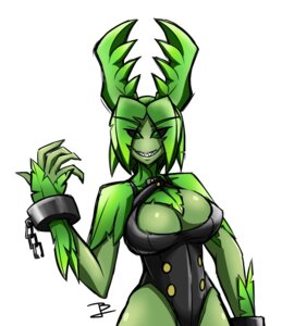 Rating: Safe Score: 0 Tags: big_breasts bizarrejuju black_eyes breasts chucklefish cleavage clothed clothing cuff_(restraint) e621 elemental_creature elemental_humanoid female flora_fauna floran green_body green_skin hi_res humanoid nia_(bizarrejuju) not_furry plant plant_humanoid restraints shackles sharp_teeth smile solo starbound teeth User: bunchy7s