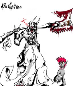 Rating: Questionable Score: 0 Tags: 2013 alternative_fashion axe black_metal blood bodily_fluids collar cybernetics cyborg duo e621 equid equine fan_character female forgemaster18 fur goth grey_body grey_fur grinder_(forgemaster18) hair hasbro hi_res horse kryptfoal machine male mammal melee_weapon my_little_pony pony red_hair simple_background weapon white_background yellow_eyes User: bunchy7s