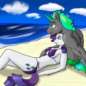 Rating: Safe Score: 0 Tags: 1:1 anthro anthrofied beach bikini breasts clothed clothing cuddling detailed_background duo e621 equid equine fan_character female friendship_is_magic hasbro horn lovingwolf mammal my_little_pony mythological_creature mythological_equine mythology outside rarity_(mlp) sand sea seaside skimpy sky swimwear two-piece_swimsuit unicorn water User: bunchy7s
