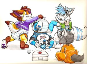 Rating: Safe Score: 0 Tags: ageplay angry anthro bandage blue_ferret bodily_fluids clean_diaper clothed clothing derp_eyes diaper doctor e621 exposed_diaper female group infantilism kalida_(character) male mask onesie orange_clothing pacifier paws pupspace roleplay silkenpaws sweat sweatdrop tail toya_pup wearing_diaper young young_anthro young_female young_male User: bunchy7s