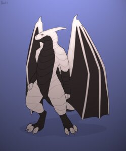 Rating: Safe Score: 0 Tags: 2013 ambiguous_gender amit anthro blue_background claws dragon e621 horn magnus_(extraxi) membrane_(anatomy) membranous_wings mythological_creature mythological_scalie mythology nude red_eyes scales scalie simple_background solo tail wings User: bunchy7s