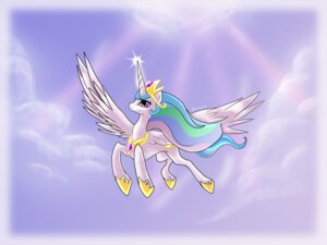 Rating: Safe Score: 0 Tags: 4:3 cornelia26 crown cutie_mark detailed_background e621 equid equine feathered_wings feathers female feral flying friendship_is_magic hair hasbro headgear horn mammal multicolored_hair my_little_pony mythological_creature mythological_equine mythology pink_eyes princess princess_celestia_(mlp) quadruped rainbow_hair royalty solo sun tail toony white_body white_feathers winged_unicorn wings User: bunchy7s