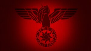 Rating: Safe Score: 0 Tags: 16:9 black_and_red e621 emblem equid equine feathered_wings feathers female feral hair hasbro hi_res horn logo mammal mane monochrome my_little_pony mythological_creature mythological_equine mythology nazi red_background simple_background solo third_reich unknown_artist wallpaper widescreen winged_unicorn wings User: bunchy7s Rating: Safe Score: 0 Tags: 16:9 black_and_red e621 emblem equid equine feathered_wings feathers female feral hair hasbro hi_res horn logo mammal mane monochrome my_little_pony mythological_creature mythological_equine mythology nazi red_background simple_background solo third_reich unknown_artist wallpaper widescreen winged_unicorn wings User: bunchy7s