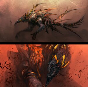 Rating: Safe Score: 0 Tags: ambiguous_gender aquatic detailed_background duo e621 feathers feral fin gills macro monster multiple_images naomi_chen simple_background solo solo_focus underwater unknown_species valouganth water User: bunchy7s