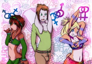 Rating: Questionable Score: 0 Tags: abstract_background accessory anthro arm_warmers armwear belt big_ears bisexual_pride_colors blonde_hair blue_eyes blush bottomwear breasts brown_body brown_fur brown_hair bulge cainethelongshot candy cleavage clothed clothing deaf dessert e621 eyebrows eyelashes eyewear ezzie female female/female_symbol female_symbol femboy floppy_ears fluffy fluffy_tail food freckles fur gender_symbol goggles green_eyes grey_body grey_fur group hair hair_accessory hairband hands_behind_back heart_symbol holding_object humanoid_hands intersex_symbol lacing lagomorph leporid lgbt_pride lollipop long_ears long_hair looking_at_viewer male male/male_symbol male_symbol mammal midriff multicolored_body multicolored_fur navel open_mouth open_smile pants pink_tongue pride_colors rabbit sexuality_symbol shirt short_hair short_tail skirt slim smile standing stated_bisexuality stated_homosexuality stated_sexuality swimwear symbol tail tan_body tan_fur teeth tongue topwear two_tone_body two_tone_fur white_body white_fur xd User: bunchy7s