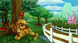 Rating: Safe Score: 0 Tags: amazing_background apple applejack_(mlp) cloud detailed detailed_background e621 earth_pony equid equine falling farm female feral food friendship_is_magic fruit grass hasbro hi_res horse mammal my_little_pony outside plant pony road sky solo tail toony tree tsitra360 wood User: bunchy7s