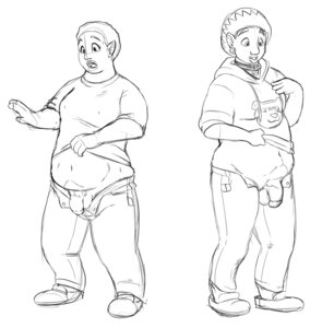 Rating: Explicit Score: 0 Tags: balls black_and_white breasts duo e621 ear_piercing flaccid gender_transformation genitals gillpanda growth gynomorph human humanoid_genitalia humanoid_penis intersex male mammal monochrome penis piercing slightly_chubby transformation weight_gain User: bunchy7s