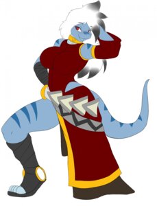 Rating: Safe Score: 0 Tags: 2012 anthro big_breasts blue_body blush breasts cleavage clothed clothing collar deskai dragon dress e621 female fols hair hi_res mythological_creature mythological_scalie mythology non-mammal_breasts pose red_eyes s4_league scalie skidd solo tail User: bunchy7s