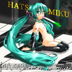 Rating: Explicit Score: 0 Tags: 1girl aqua_eyes aqua_hair blush boots detached_sleeves female flat_chest hatsune_miku headset instrument long_hair musical_note nail_polish naked_footwear necktie nipples nude rule34 sitting solo spring_onion tagme thigh_boots thighhighs twintails very_long_hair vocaloid wariza User: bunchy7s