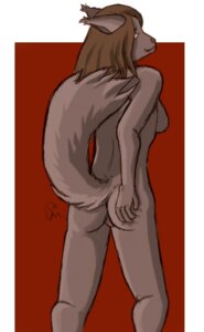 Rating: Explicit Score: 0 Tags: anthro biped breasts brown_body brown_fur brown_hair butt butt_grab canid canine canis demagogue e621 female fur genitals hair hand_on_butt keidran long_hair mammal natani nude raised_tail rear_view side_boob solo standing tail twokinds vulva wolf User: bunchy7s