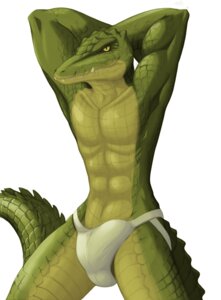 Rating: Explicit Score: 0 Tags: anthro bulge clothed clothing crocodile crocodilian detailed_bulge e621 genital_outline hands_behind_head hi_res looking_at_viewer male penis_outline pose reptile scalie shiuk solo tail thong underwear User: bunchy7s Rating: Explicit Score: 0 Tags: anthro bulge clothed clothing crocodile crocodilian detailed_bulge e621 genital_outline hands_behind_head hi_res looking_at_viewer male penis_outline pose reptile scalie shiuk solo tail thong underwear User: bunchy7s