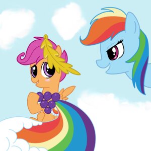 Rating: Safe Score: 0 Tags: 1:1 blue_body blue_fur clothing detailed_background dress duo e621 equid equine feathered_wings feathers female feral friendship_is_magic fur hair hasbro horse mammal multicolored_hair my_little_pony mythological_creature mythological_equine mythology orange_body orange_feathers pegasus pink_eyes pink_hair pony rainbow_dash_(mlp) rainbow_hair scootaloo_(mlp) toony unknown_artist wings young young_feral User: bunchy7s