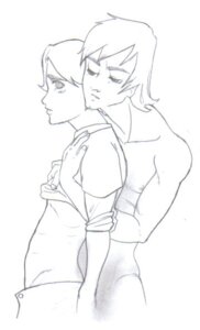 Rating: Questionable Score: 0 Tags: 2010 broken-bottles cody_(tdi) duo gay hair humanoid male male_only monochrome rule34 straight_hair total_drama_island trent_(tdi) trody undressing_another yaoi User: bunchy7s