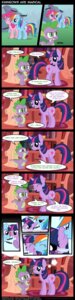 Rating: Safe Score: 0 Tags: 2011 :3 blue_body blue_feathers blue_fur book cheek_lick comic cutie_mark dragon e621 ear_nibble ear_nom earth_pony equid equine face_lick feathered_wings feathers female female/female feral friendship_is_magic fur hair hasbro hi_res horn horse library licking long_image male mammal mixermike622 multicolored_hair my_little_pony mythological_creature mythological_equine mythological_scalie mythology nom pegasus pink_body pink_fur pinkie_pie_(mlp) pony purple_hair rainbow_dash_(mlp) rainbow_hair scalie spike_(mlp) tail tall_image tongue tongue_out twilight_sparkle_(mlp) two_tone_hair unicorn what wings User: bunchy7s