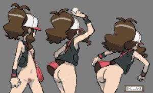 Rating: Explicit Score: 0 Tags: 1girls ass bl-as female game_freak hilda_(pokemon) nintendo no_panties pixel_art pokemon pokemon_bw pubic_hair rule34 sprite transparent_background User: bunchy7s