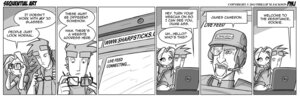 Rating: Safe Score: 0 Tags: anthro armor arthur_mathews black_and_white camera comic computer conditional_dnp dialogue domestic_cat e621 electronics english_text eyewear felid feline felis female furniture glasses group hair headgear helmet human james_cameron jollyjack kat_vance laptop male mammal monochrome sequential_art sofa text video_call webcam User: bunchy7s