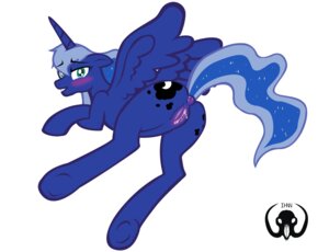 Rating: Explicit Score: 0 Tags: 2013 anus blue_body blue_feathers blue_fur blush bodily_fluids cutie_mark e621 equid equine feathered_wings feathers female feral friendship_is_magic fur genital_fluids genitals green_eyes hasbro horn ihavnoname looking_at_viewer looking_back mammal my_little_pony mythological_creature mythological_equine mythology princess_luna_(mlp) simple_background solo vaginal_fluids vulva white_background winged_unicorn wings User: bunchy7s