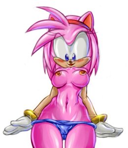 Rating: Questionable Score: 0 Tags: amy_rose anthro areola blue_eyes breasts female female_only fur furry furry_only gloves hedgehog nipples panties panty_pull panty_slip rule34 sega simple_background smiling solo sonic_(series) standing straight_hair topless undressing white_background User: bunchy7s