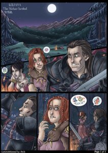 Rating: Questionable Score: 0 Tags: bioware black_hair blue_eyes blush breasts brown_hair cleavage clothed clothing comic detailed_background dragon_age e621 electronic_arts english_text female forest fully_clothed green_eyes group hair heart_symbol human leliana_(dragon_age) male mammal melee_weapon moon morrigan_(dragon_age) mountain nature night nikraria nipple_outline not_furry outside plant red_hair standing sword text tree weapon yellow_eyes User: bunchy7s Rating: Questionable Score: 0 Tags: bioware black_hair blue_eyes blush breasts brown_hair cleavage clothed clothing comic detailed_background dragon_age e621 electronic_arts english_text female forest fully_clothed green_eyes group hair heart_symbol human leliana_(dragon_age) male mammal melee_weapon moon morrigan_(dragon_age) mountain nature night nikraria nipple_outline not_furry outside plant red_hair standing sword text tree weapon yellow_eyes User: bunchy7s