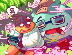 Rating: Safe Score: 0 Tags: anthro blazingcheecks cigar clothing duo e621 eyewear fan_character generation_1_pokemon generation_5_pokemon glasses hat headgear headwear koffing male mammal nintendo pignite pokemon pokemon_(species) slightly_chubby smoke smoking suid suine sus_(pig) takataka_(character) wild_boar User: bunchy7s