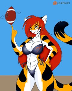 Rating: Safe Score: 0 Tags: anthro bikini blackwind_zero clothed clothing crossgender digital_media_(artwork) e621 felid female front_view looking_at_viewer mammal mastergodai portrait pose simple_background skimpy skye_roarx solo swimwear three-quarter_portrait tongue tongue_out two-piece_swimsuit User: bunchy7s